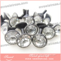 Crystal rhinestone rivet button 14mm 16mm decorative clear glass crystal button